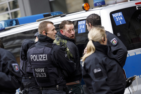Demonstration gegen den WDR