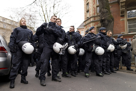 Demonstration gegen den WDR