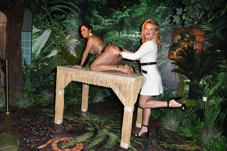 Enthüllung der Wachsfigur von Nicki Minaj im Madame Tussauds Berlin