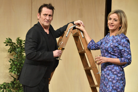 Theaterprobe 'Trennung frei Haus' in München