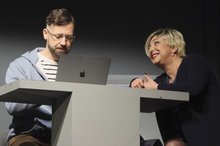 Theaterprobe 'Monsieur Pierre' in Hamburg