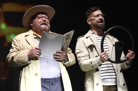 Theaterprobe 'Monsieur Pierre' in Hamburg