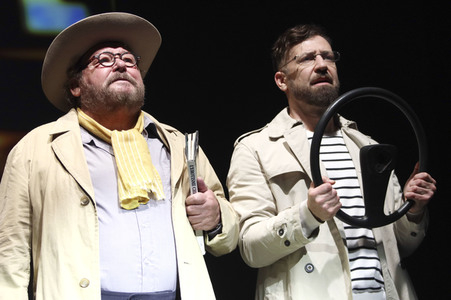 Theaterprobe 'Monsieur Pierre' in Hamburg