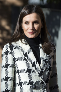 Königin Letizia besucht eine Sitzung der FEDER in Madrid