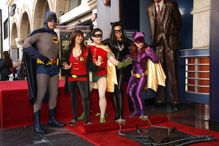 Burt Ward erhält einen Stern auf dem Hollywood Walk of Fame in Los Angeles