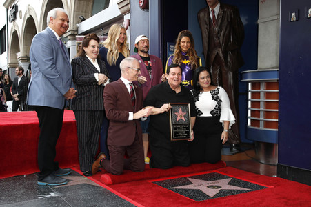 Burt Ward erhält einen Stern auf dem Hollywood Walk of Fame in Los Angeles