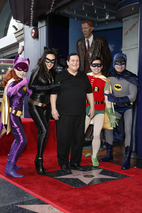 Burt Ward erhält einen Stern auf dem Hollywood Walk of Fame in Los Angeles