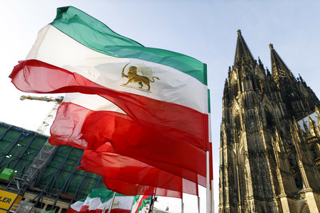 Iran-Demo in Köln