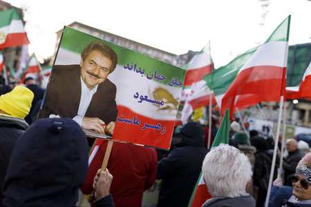 Iran-Demo in Köln