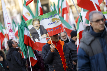 Iran-Demo in Köln