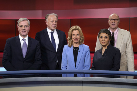 Talkshow 'hart aber fair' in Berlin