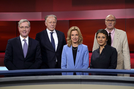 Talkshow 'hart aber fair' in Berlin