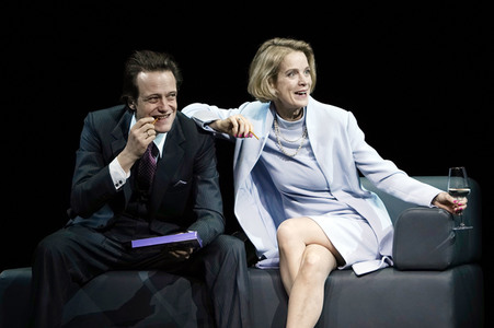 Theaterprobe 'Drei Mal Leben' in Berlin