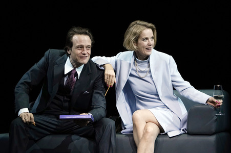 Theaterprobe 'Drei Mal Leben' in Berlin