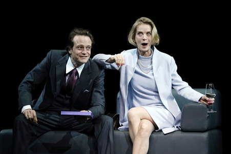 Theaterprobe 'Drei Mal Leben' in Berlin