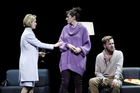 Theaterprobe 'Drei Mal Leben' in Berlin