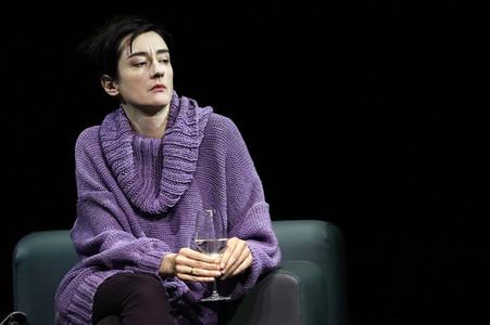 Theaterprobe 'Drei Mal Leben' in Berlin