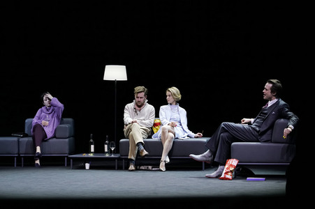 Theaterprobe 'Drei Mal Leben' in Berlin