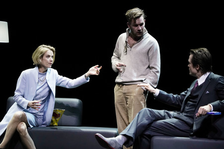 Theaterprobe 'Drei Mal Leben' in Berlin