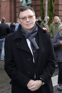 Trauerfeier für Jan Fedder in Hamburg