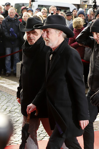 Trauerfeier für Jan Fedder in Hamburg