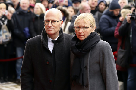 Trauerfeier für Jan Fedder in Hamburg
