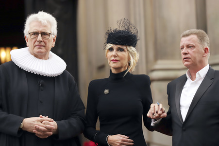 Trauerfeier für Jan Fedder in Hamburg