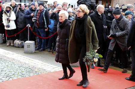 Trauerfeier für Jan Fedder in Hamburg