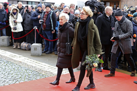 Trauerfeier für Jan Fedder in Hamburg