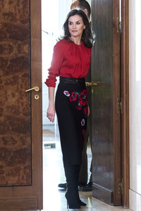 Audienz mit Königin Letizia in Madrid