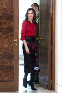 Audienz mit Königin Letizia in Madrid