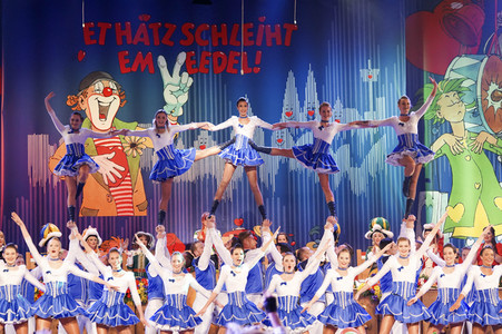 ZDF-Karnevalssendung 'Kölle Alaaf - Die Mädchensitzung' in Köln