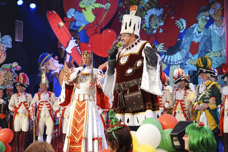 ZDF-Karnevalssendung 'Kölle Alaaf - Die Mädchensitzung' in Köln