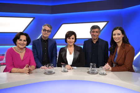 Talkshow 'maischberger. die woche' in Berlin