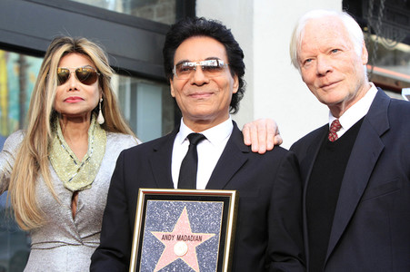 Andy Madadian erhält einen Stern auf dem Hollywood Walk of Fame in Los Angeles
