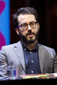Jonathan Safran Foer und Robert Stadlober auf der lit.cologne 2020 in Köln