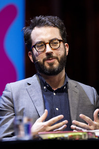 Jonathan Safran Foer und Robert Stadlober auf der lit.cologne 2020 in Köln