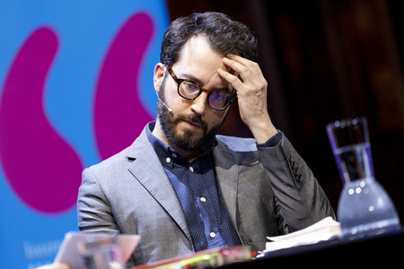 Jonathan Safran Foer und Robert Stadlober auf der lit.cologne 2020 in Köln