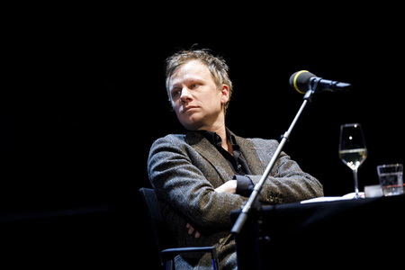 Jonathan Safran Foer und Robert Stadlober auf der lit.cologne 2020 in Köln