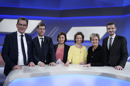 Talkshow 'maischberger. die woche' in Köln