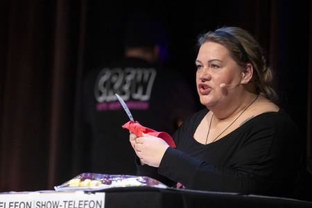 Auftritt von Ilka Bessin in Erfurt