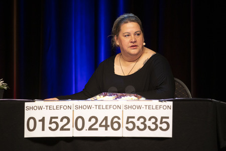 Auftritt von Ilka Bessin in Erfurt