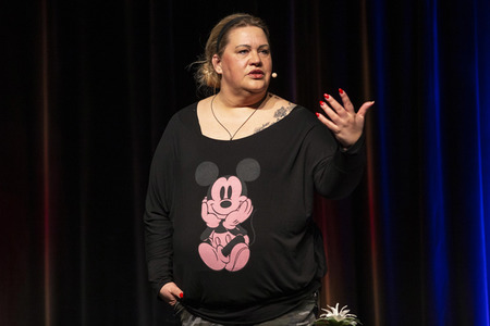 Auftritt von Ilka Bessin in Erfurt