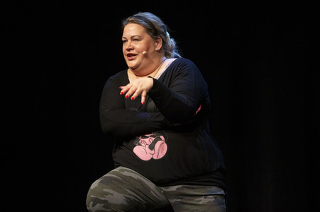 Auftritt von Ilka Bessin in Erfurt