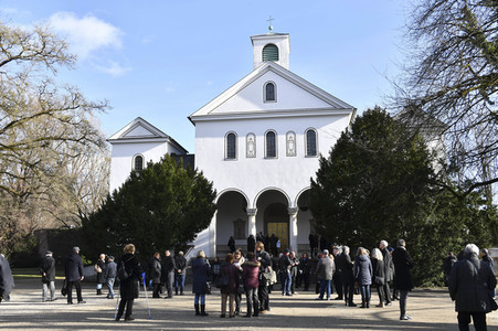 Trauerfeier für Joseph Hannesschläger in München