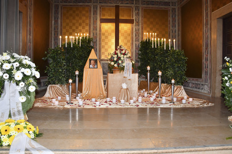 Trauerfeier für Joseph Hannesschläger in München