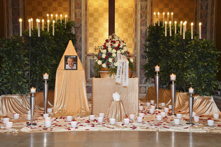 Trauerfeier für Joseph Hannesschläger in München