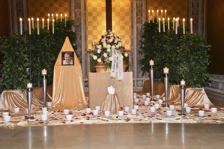 Trauerfeier für Joseph Hannesschläger in München