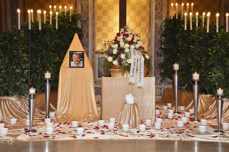 Trauerfeier für Joseph Hannesschläger in München