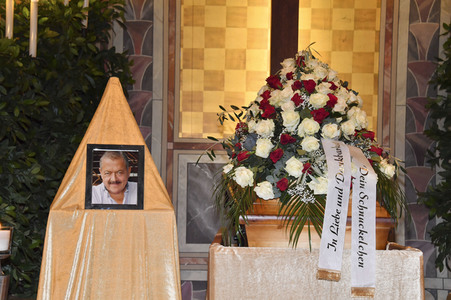 Trauerfeier für Joseph Hannesschläger in München